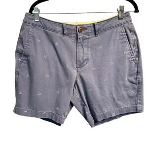 Abercrombie Size 30 Shorts Blue Anchor Nautical Beach Cruise